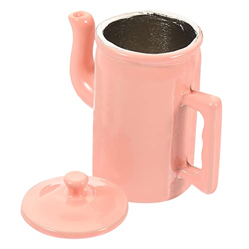 UPKOCH puppenhaus wasserkocher niedliches Kaffeekessel-Modell Puppenhaus Wasserkrug Wasserkessel Kaffeetasse Mini-Kaffeekannenmodell für Puppenhaus Mini-Modell Puppenhaus Wassertopf Möbel von UPKOCH