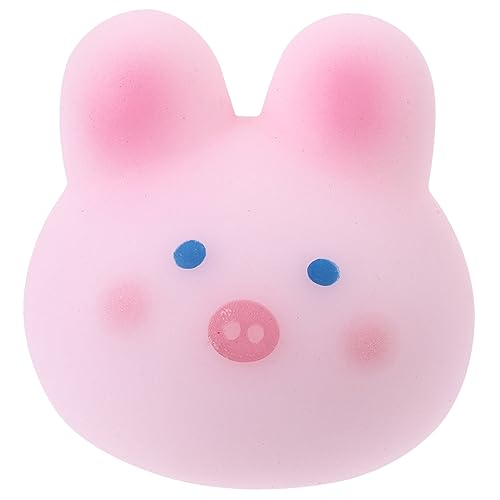 UPKOCH stressabbau Spielzeug dekompressionsspielzeug quetschies Spielzeug Squeeze Toy Schweineform Spielzeug Fun Toy entzückendes Squeeze-Spielzeug Spielzeug für den Schreibtisch Rosa von UPKOCH