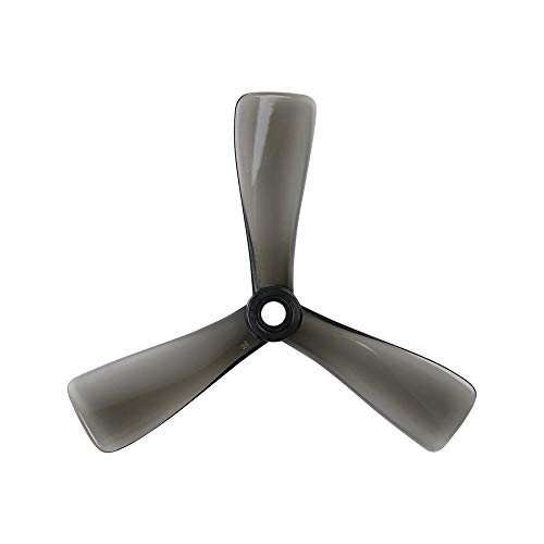 UQXJK Cine Tri-Propeller 3535 20 Stück 10 Paar 3,5-Zoll-FPV-Propeller mit 5-mm-Montageloch, kompatibel mit Protek35 von UQXJK