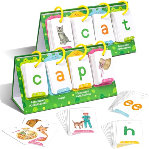 Bunte Lernkarten Buchstabenkarten, Kinder Lernkarten Lernspielzeug Rechtschreibspiel Englische Fotokarten, Alphabet Lernkarten Vorschul Wörter Lernen Vorschul Interaktives Spielzeug Kinder von URFDCAD