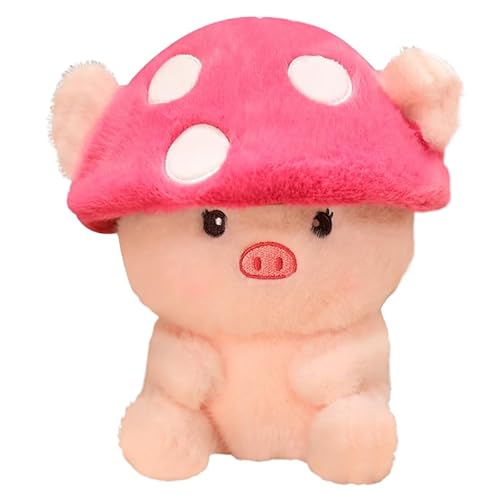 URFDCAD Cute Soft Pig Cuddly Toy Sweet Pig Doll Cute Plush Toy Pig Stuffed Animal Easter Pig Toy Room Decoration Body Pillow Birthday Gifts for Baby Kids Boys Girls von URFDCAD