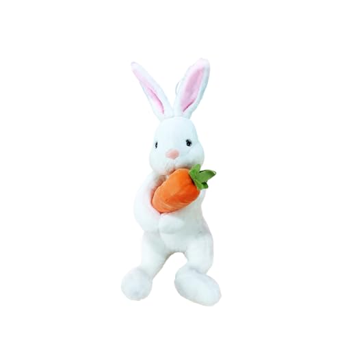 URFDCAD Easter Bunny Plush Toy Rabbit Cute Rabbit Plush Toy Bunny Plush Toy Soft Rabbit Doll Stuffed Animal Toy Gifts for Girls Boys Christmas Birthday von URFDCAD