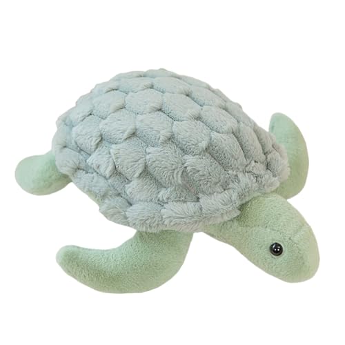 URFDCAD Plüsch Schildkröte Meeresschildkröte Wasserschildkröte Plüschtier Gefüllte Schildkröte Plüschtier Groß Turtle Plushie Puppen Stofftier Kuscheltier Weicher Meer Stofftier Spielzeug Dekokissen von URFDCAD