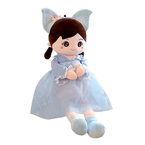 URFDCAD Stoffpuppe Feenpuppe Märchenprinzessin Ragdoll Plüschtier Weiches Stofftier Plüsch Stofftier Dekoration Niedliche Cartoon Mädchen Puppe Plüschtier Kinder Geschenk zum Geburtstag von URFDCAD