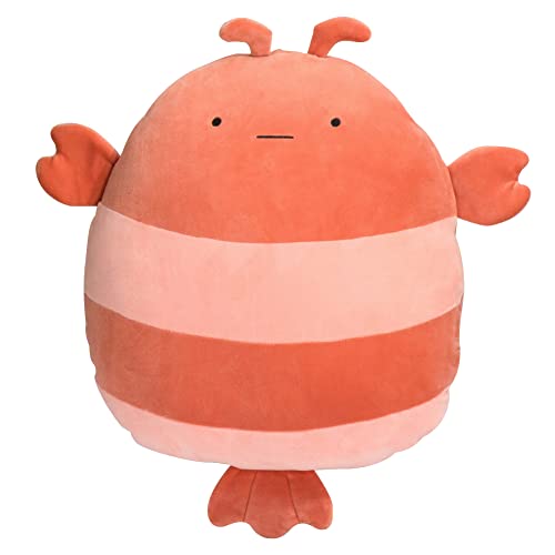 Lobste Plüschtier Kuscheltier Cartoon Plüsch-Figuren Plüsch-Tier Kawaii Stofftiere Kissen süße Plüschtier Wurfkissen Plüsch Kissen ausgestopftes Tier Kissen, Kinder Spielzeug Geschenk, Orange von URFEDA