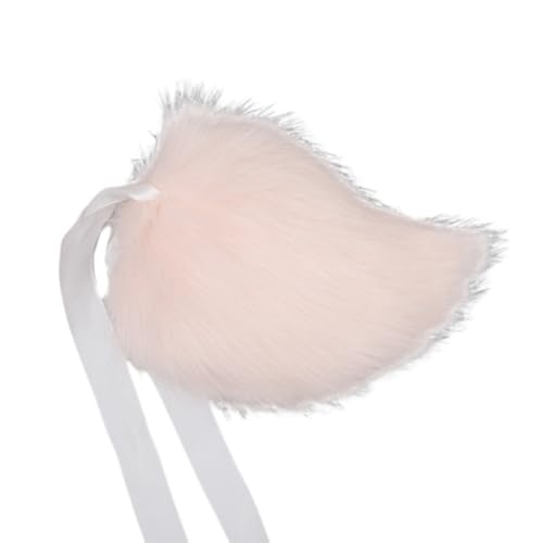 URFEDA Bunny Tail Cosplay Plüschschwanz Cosplay Furry Tail Plüsch Hasenschwanz Cosplay Kaninchenschwanz Requisite Halloween Verkleidung Cosplay Karneval Party Plüschschwanz von URFEDA