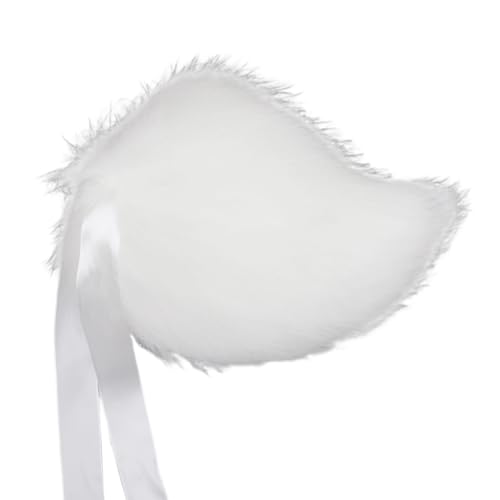 URFEDA Bunny Tail Cosplay Plüschschwanz Cosplay Furry Tail Plüsch Hasenschwanz Cosplay Kaninchenschwanz Requisite Halloween Verkleidung Cosplay Karneval Party Plüschschwanz von URFEDA