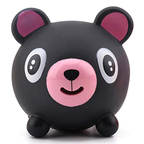 URFEDA Talking Animal Ball,Squeeze Toys Zunge Heraus Softballspielzeug, Niedlichen Kawaii Tier Kaninchen Bär Sprechen Schwein Animal Schreiendes Spielzeug Stressabbau Spielzeug für Kinder Erwachsene von URFEDA