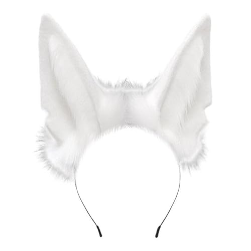 Wolf Ohren Stirnband Plüsch Ohr Design Zubehör für Themenpartys von URFEDA