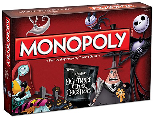 Monopoly Tim Burton's The Nightmare Before Christmas Board Game by USAopoly von USAopoly