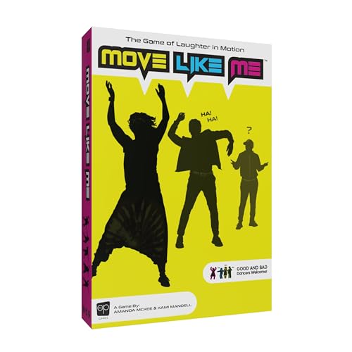 Move Like Me | Das hysterische Tanzspiel für alle Altersgruppen | lustiges und aktives Partyspiel für Freunde und Familie | ab 8 Jahren | Spieler 4 + | English von USAopoly