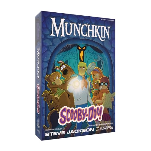 Munchkin Scooby-DOO Card Game | Based on The Steve Jackson Munchkin Series | Featuring Scooby-DOO and Mystery Inc. Characters | Officially Licensed Card Game | Tabletop & Board Games for Fans von USAopoly