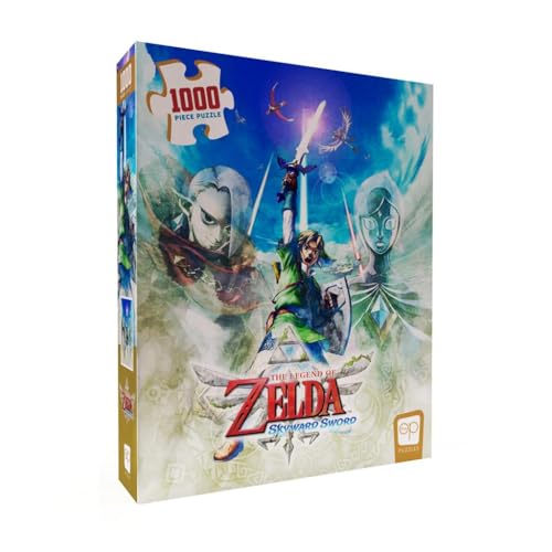 USAopoly TOP-PZ014 The Legend of Zelda Skyward Sword 1000-Piece Puzzle, Multicolor von USAopoly