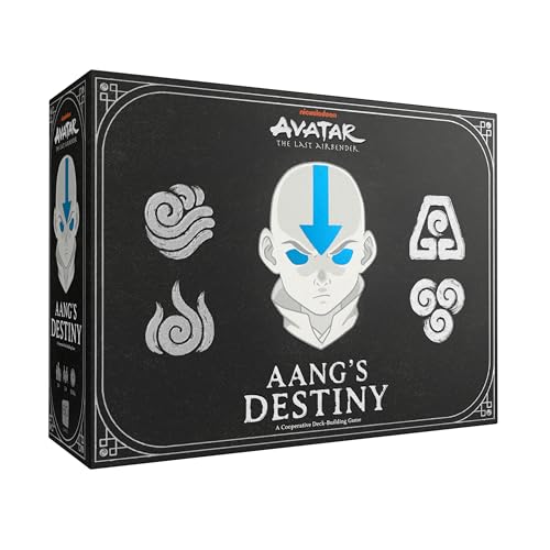 USAopoly The OP Avatar The Last Airbender Aang's Destiny Deck-Building Brettspiel auf English | Kooperatives Kartenspiel für 2-4 Spieler | Offiziell Lizenziertes Spiel von USAopoly