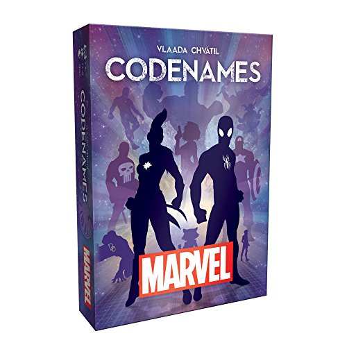 USAopoly CODENAMES Marvel Edition Board Game | Featuring Marvel Comic Series Characters & Artwork | Board Game for 2 Players or More | Officially Licensed Marvel Game & Merchandise von USAopoly