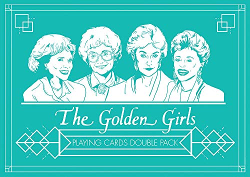 Golden Girls Spielkarten 2 Decks inklusive USAopoly PC118-506 von USAopoly