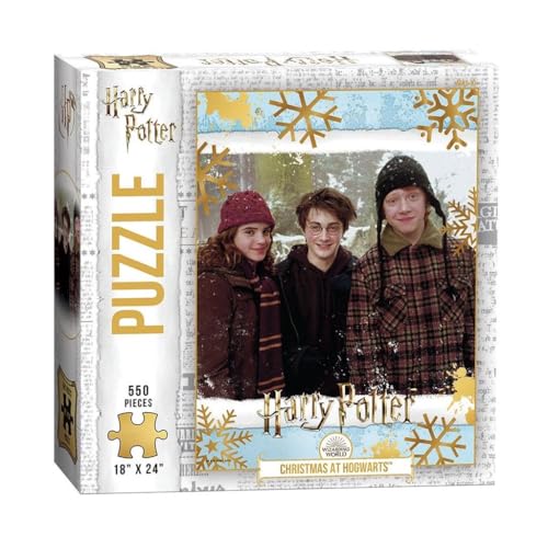 USAopoly USOPZ010686 Harry Potter Christmas at Hogwarts 550 Piece Puzzle, Various von USAopoly