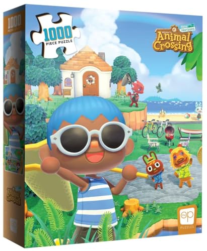 USAopoly TOP-PZ005 Animal Crossing Summer Fun 1000 Pieces Puzzle, Multicolor von USAopoly