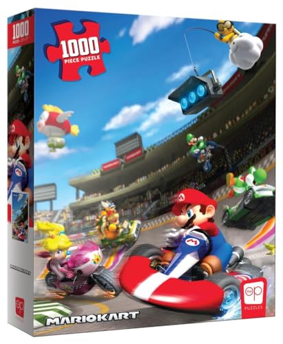 USAopoly TOP-PZ008 Kart 1000-Piece Super Mario Bros Puzzle, Multicolor von USAopoly