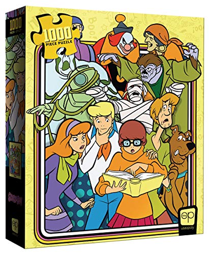 USAopoly TOP-PZ019 Scooby-DOO Those Meddling Kids 1,000-Piece Puzzle, Multicolor von USAopoly