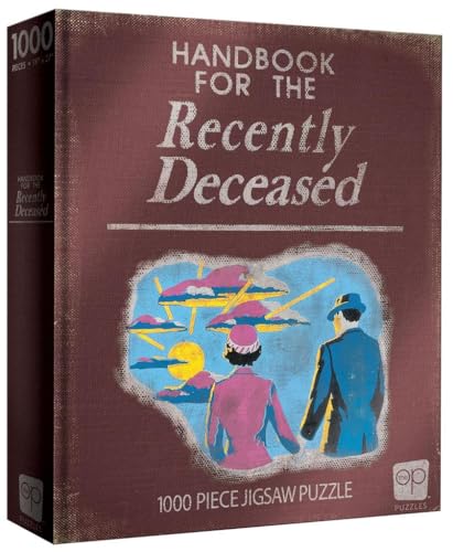 The OP | Beetlejuice Handbook Recently Deceased | Puzzle | Jigsaw Puzzle | 1000 Pieces von USAopoly