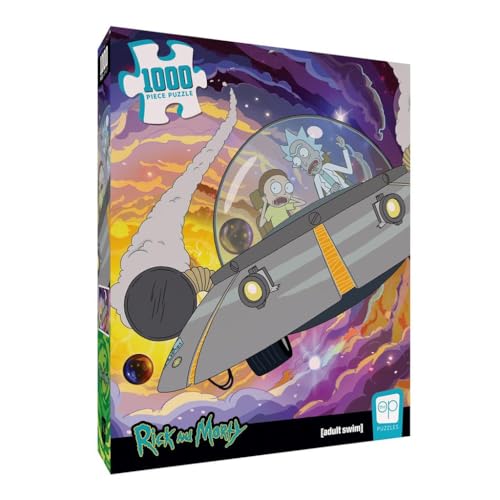 USAopoly TOP-PZ036 Rick and The Outside World is Our Enemy, Morty” 1000-Piece Puzzle, Multicolor von USAopoly