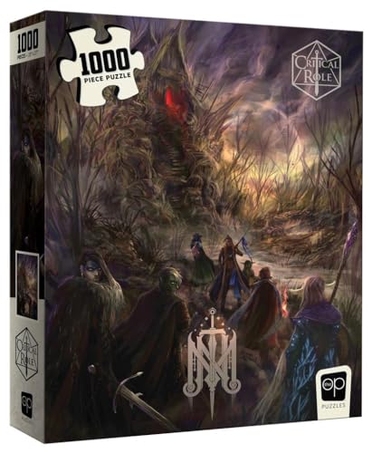 USAopoly TOP-PZ039 Critical Role: The Mighty Nein-Isharnai's Hut 1000 PC Puzzle, Multicolor von USAopoly