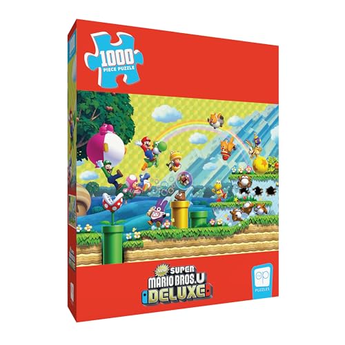 USAopoly TOP-PZ052 Super Mario TBD 1000 Pieces Puzzle, Multicolor von USAopoly