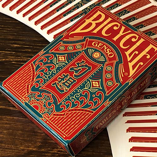 U.S.P.C.C. Bicycle Genso Green Playing Cards by Card Experiment von U.S.P.C.C.