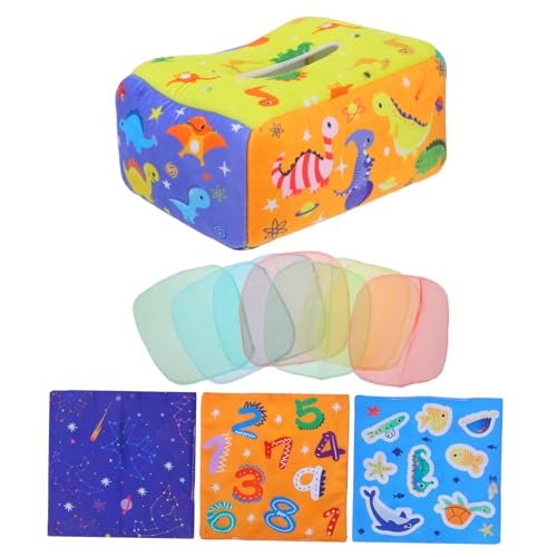 UTHCLO Taschentuchbox Spielzeug Für Kleinkinder Sensorisches Lernspielzeug Mit Vielfältigen Kindertaschentuchbox Für Hand-Augen-koordination Entwicklungs-Spielzeug Für Junge Mädchen UTHCLO Taschentuchbox Spielzeug Für Kleinkinder Sensorisches Lernspielzeug Mit Vielfältigen Kindertaschentuchbox Für Hand-Augen-koordination Entwicklungs-Spielzeug Für Junge Mädchen von UTHCLO