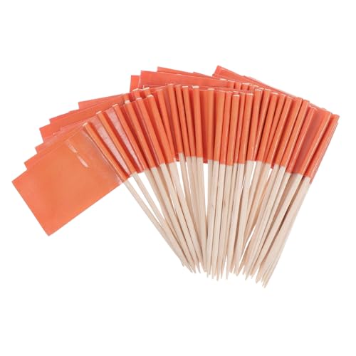 UTHCLO 100 Stück Zahnstocher Flaggen in Einfarbigem Orange Mini Party Food Dekoration Cupcake Topper Obst und Käseflaggen Kleine Signalflaggen für Kuchen und Snack Präsentation UTHCLO 100 Stück Zahnstocher Flaggen in Einfarbigem Orange Mini Party Food Dekoration Cupcake Topper Obst und Käseflaggen Kleine Signalflaggen für Kuchen und Snack Präsentation von UTHCLO