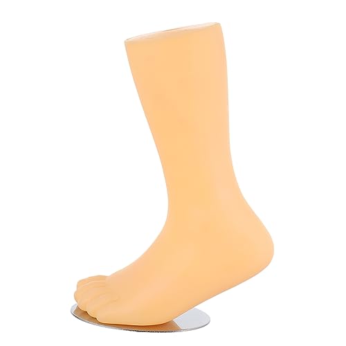 UTHCLO 1stk Kinderfußmodell Sandale Schuhaufbewahrung Im Freien Schuhe Nägel Schuhregal Socken Gestell Anzeige Stand Sitz Kunststoff-fußformen Für Kleinkinder Magnet Beige von UTHCLO