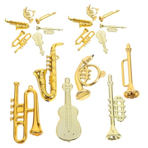 UTHCLO 24 Stück Teiliges Miniatur Musikinstrumente aus Robustem Abs Detailgetreue Weihnachtsbaum und Partydeko Vielseitige Mini Instrumente für Festliche Tisch und Wohnraumgestaltung UTHCLO 24 Stück Teiliges Miniatur Musikinstrumente aus Robustem Abs Detailgetreue Weihnachtsbaum und Partydeko Vielseitige Mini Instrumente für Festliche Tisch und Wohnraumgestaltung von UTHCLO