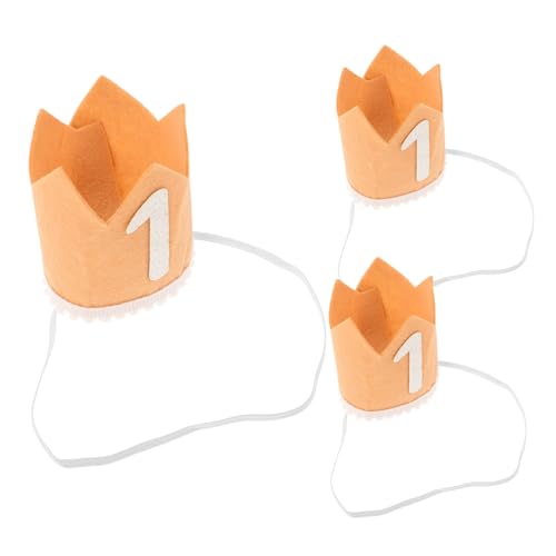 UTHCLO 3 Stück Teiliges Geburtstagskrone für Junge Mädchen Kinderleichte Leichte und Bequeme Pailletten-hüte aus Vliesstoff Festliche Foto-requisiten für Mädchen und Jungen UTHCLO 3 Stück Teiliges Geburtstagskrone für Junge Mädchen Kinderleichte Leichte und Bequeme Pailletten-hüte aus Vliesstoff Festliche Foto-requisiten für Mädchen und Jungen von UTHCLO