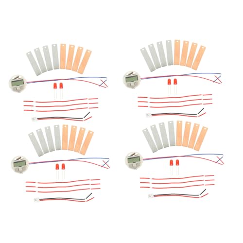 UTHCLO 4 Sätze DIY Fruchtbatterie Experiment Bausatz für Kupfer Elektroden Kartoffel Zitrone Orange Physik Lernset für Stromkreise Stem Wissenschaftsprojekt für Schule und Zuhause UTHCLO 4 Sätze DIY Fruchtbatterie Experiment Bausatz für Kupfer Elektroden Kartoffel Zitrone Orange Physik Lernset für Stromkreise Stem Wissenschaftsprojekt für Schule und Zuhause von UTHCLO