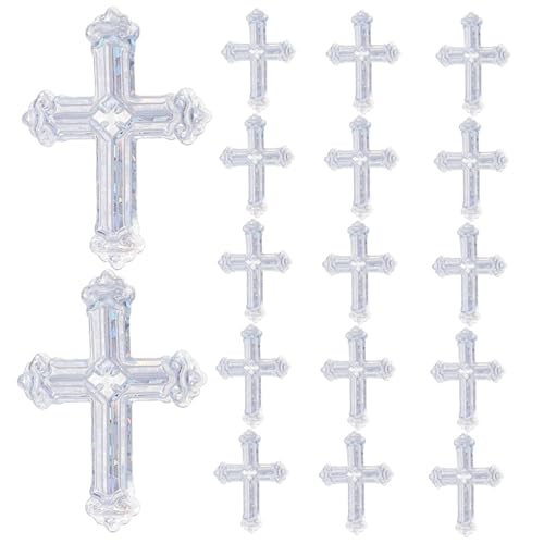 UTHCLO Glitzernde Kreuz-konfetti Silber Festliche Tischdeko für Taufe Shower Hochzeit Kommunion Geburtstagsfeier Spirituelle Leicht zu Streuende Streudeko UTHCLO Glitzernde Kreuz-konfetti Silber Festliche Tischdeko für Taufe Shower Hochzeit Kommunion Geburtstagsfeier Spirituelle Leicht zu Streuende Streudeko von UTHCLO