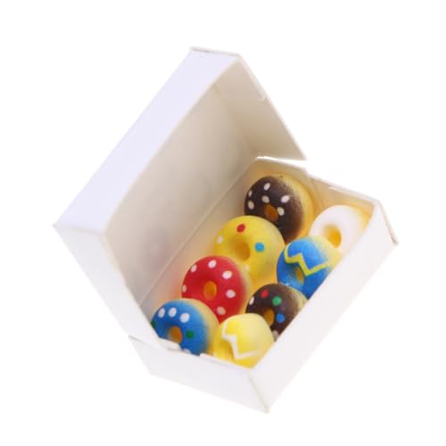 UTHCLO Miniatur Donuts Bunte Miniatur Lebensmittel Deko für Puppenhaus Küchendekoration Gefälschtes Spiel Essen für Rollenspiel Bastelzubehör UTHCLO Miniatur Donuts Bunte Miniatur Lebensmittel Deko für Puppenhaus Küchendekoration Gefälschtes Spiel Essen für Rollenspiel Bastelzubehör von UTHCLO