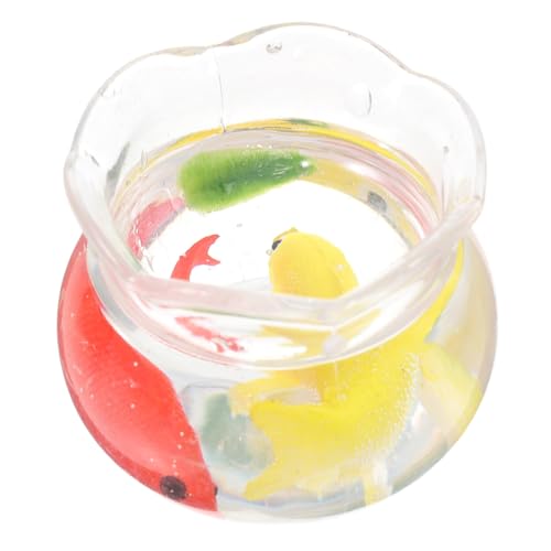 UTHCLO Miniatur Koi Fischglas Realistisch Aquarium Dekoration Mikroszene für Puppenhaus Büro Bereich Vielseitig Einsetzbar Naturgetreu Kleines Fischbecken Accessoire UTHCLO Miniatur Koi Fischglas Realistisch Aquarium Dekoration Mikroszene für Puppenhaus Büro Bereich Vielseitig Einsetzbar Naturgetreu Kleines Fischbecken Accessoire von UTHCLO