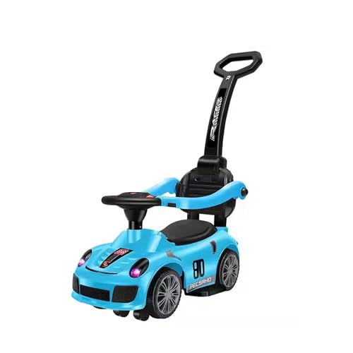 UUE Rutschauto ab 1 Jahr, Rutschauto mit Schiebstange, Baby Auto Mit Musik und Licht, Rutscherfahrzeug mit Zwei Modi, Baby Car für den Innen- und Außenbereich, Mit Abnehmbarer Schubstange, Fußpedal UUE Rutschauto ab 1 Jahr, Rutschauto mit Schiebstange, Baby Auto Mit Musik und Licht, Rutscherfahrzeug mit Zwei Modi, Baby Car für den Innen- und Außenbereich, Mit Abnehmbarer Schubstange, Fußpedal von UUE