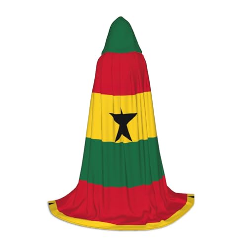 UVBDF Halloween-Kostüm, Motiv: Flagge von Ghana, Cosplay, Umhang, Umhang, Zubehör, Karneval UVBDF Halloween-Kostüm, Motiv: Flagge von Ghana, Cosplay, Umhang, Umhang, Zubehör, Karneval von UVBDF