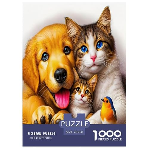 Süße Hunde Puzzles 1000-teilige Schwer Puzzle Spielzeug Lernspiel Impossible Herausforderungsspielzeug Für Erwachsene Und Kinder in Bewährter 70x50cm/1000pcs Süße Hunde Puzzles 1000-teilige Schwer Puzzle Spielzeug Lernspiel Impossible Herausforderungsspielzeug Für Erwachsene Und Kinder in Bewährter 70x50cm/1000pcs von UYNSIXTME