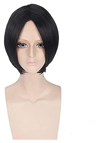 2025 Wig Anime Cosplay Hoozuki No Reitetsu Hozuki Schwarze Kurze Perücke Cosplay Kostüm Hitzebeständige Synthetische Haar Männer Frauen CosplayWigs von Uearlid