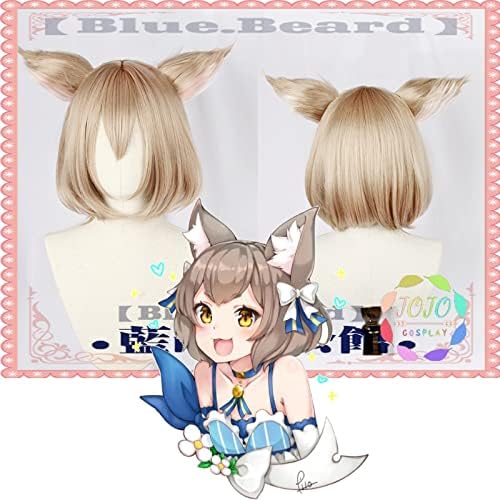 2025 Wig Anime Cosplay Kurz mit Ohr Cosplay Kunsthaar Cosplay Perücke Re Life In A Different World from Zero Felix Argyle Party Karneval + Perückenkappe von Uearlid