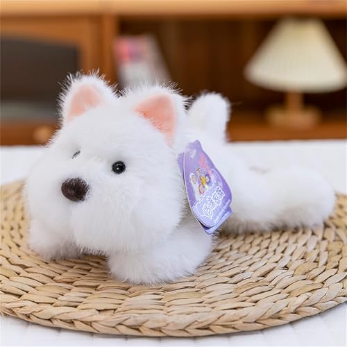 Ueiwffzo Capybara Plüschtier,Simulation Tier Capybara Puppen,Niedlichen Capybara Plushie Nagetier Kuscheltiere Kissen Großes Geburtstagsgeschenk für Kinder (20cm,Hund) von Ueiwffzo