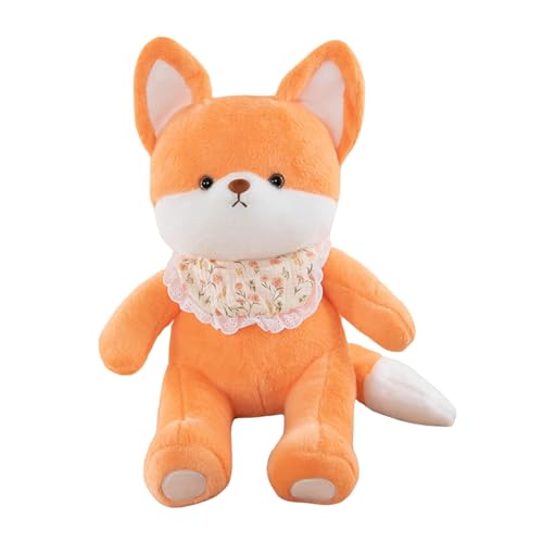 Ueiwffzo Kuscheltier Baby, Stofftier, Bezauberndes Bär Fuchs Elefant Baby Kuscheltier, Weiches Plüschtier Kawaii Kuscheltier für Spielspaß und Kinderzimmer Deko (Fuchs,43 cm) von Ueiwffzo