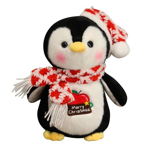 Ueiwffzo Kuscheltier Pinguin – Pinguin Stofftier Plüschtier in Premium-Qualität, Süße Kuscheltiere Pinguine für Kinderzimmer und Babyzimmer Deko, Mädchen Jungen (B,25 cm) von Ueiwffzo