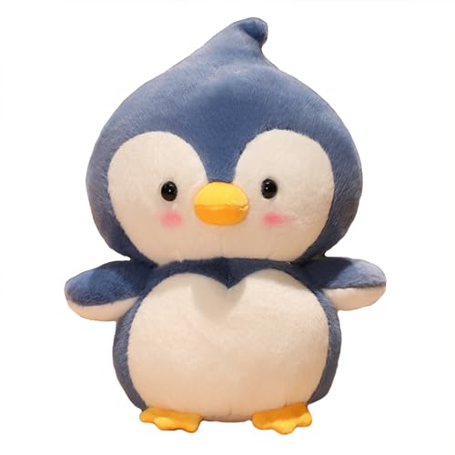 Ueiwffzo Pinguin Kuscheltier, Plüschtier Pinguin, Niedliche Kreative Pinguine Kuscheltiere, Perfektes Stofftier Plush Toy für Baby und Kinderzimmer Deko (Blau,45cm) von Ueiwffzo