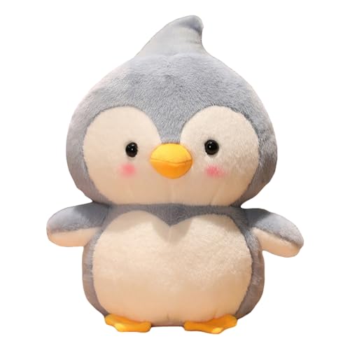 Ueiwffzo Pinguin Kuscheltier, Plüschtier Pinguin, Niedliche Kreative Pinguine Kuscheltiere, Perfektes Stofftier Plush Toy für Baby und Kinderzimmer Deko (Hellblau,45cm) von Ueiwffzo