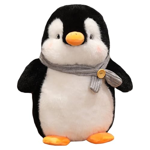 Ueiwffzo Pinguin Kuscheltier, Plush Toy, Charmantes und Süßes Pinguin Plüschtier, Plush Toy für Baby und Kinder, Niedliches Stofftier für Kinderzimmer Deko (Grau,45 cm) von Ueiwffzo