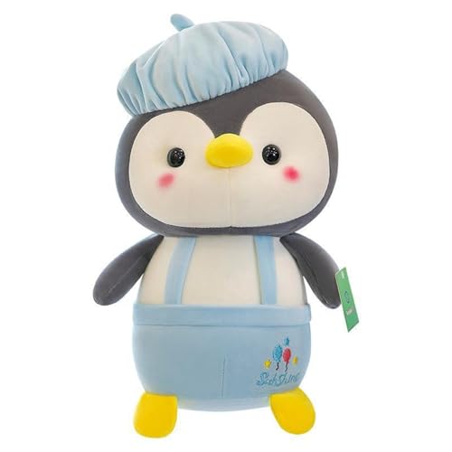 Ueiwffzo Pinguin Plüschtier, Kuscheltier Baby, Weiche Flauschige Pinguine Stofftiere, Pinguin Plush Toy Geschenk für Kinderzimmer Wohnzimmer Schlafzimmer (Blau,60 cm) von Ueiwffzo